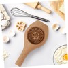 Ciieeo 2Pcs Wooden Baking Molds for Moon Cakes and Desserts