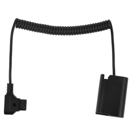 D Tap to DMW DCC17 Dummy Battery Coiled Cable DMW BLK22 Battery Adapter for Lumix S5 S5K S5GK GH5II GH6 G9 Digital Camera