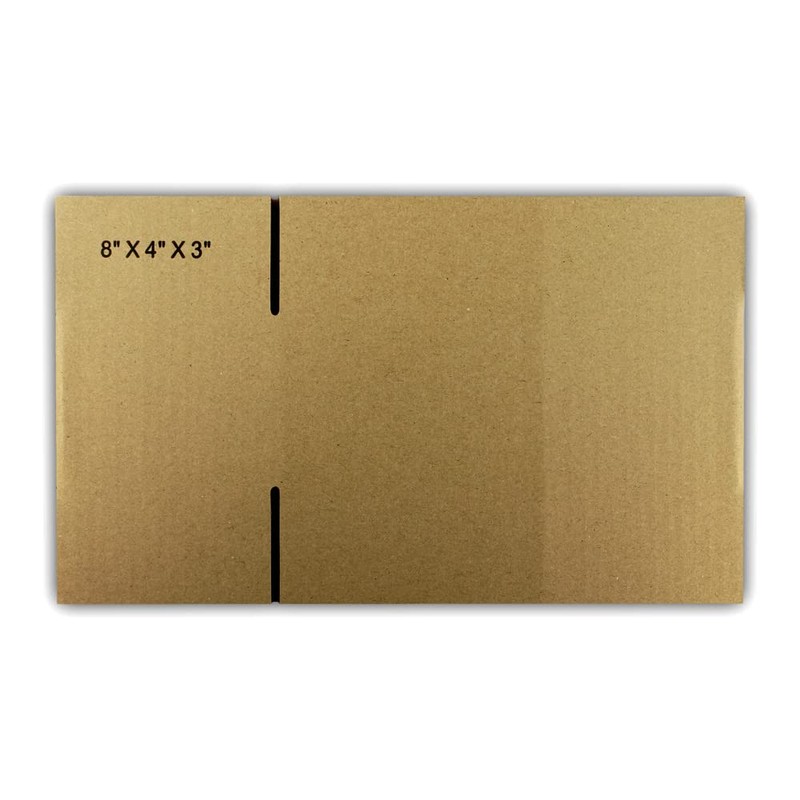 75 EcoSwift 8x4x3 Corrugated Cardboard Packing Boxes Mailing Moving Shipping
