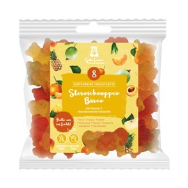 Bright Shooting Star Bears | 20% Variety Fruit Juices | No Artificial Colours and Flavour Enhancers | Gluten and Lactose Free | Bright Gummy Bears
