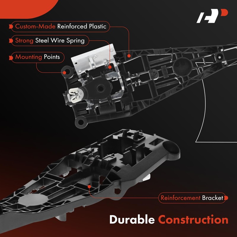 A-Premium Front Driver Side Exterior Door Handle Bracket Compatible with