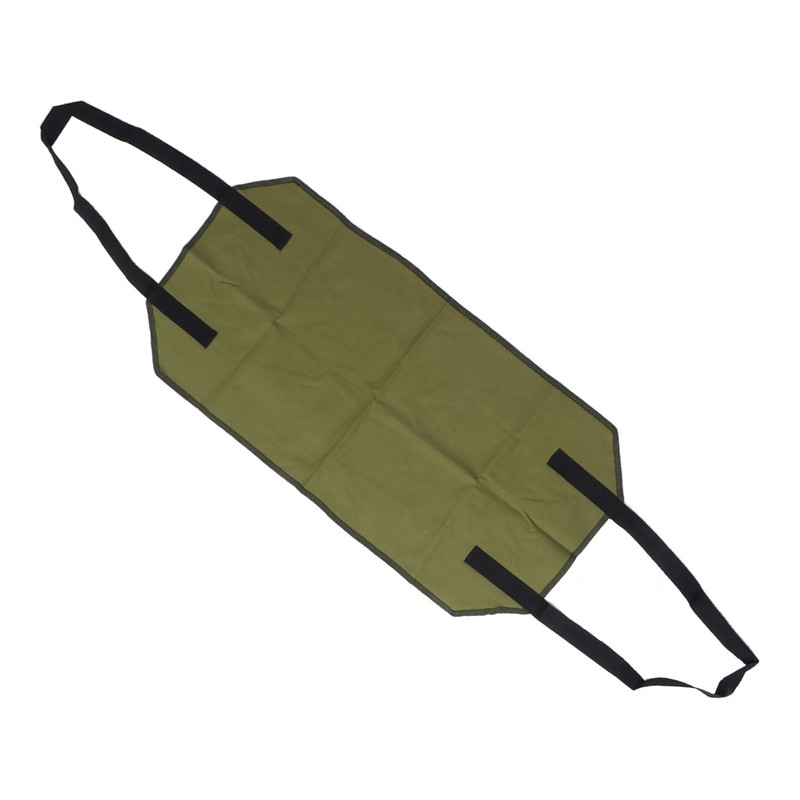 Large Canvas Firewood Carrier Log Bag Indoor Fireplace Log Carrier