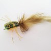 FISHIN ADDICT Frog pike fishing fly zonker Size 2 /