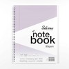 Silvine A4 Lilac Paper Dyslexia Notebook - Lined with Margin