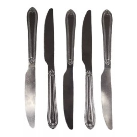 Lion Tools Cuchillo De Mesa Acero Inoxidable Cubiertos Restaurante