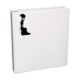 Bargain Max Decals Combat Soldier Gear Decal Notebook Car Laptop 5.5" (Black)