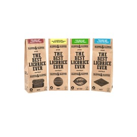 Klepper & Klepper - Salty Licorice, The Best Licorice Ever, Celtic Sea Salt, Vegan, Gluten Free, Gelatine Free, No Soya or Nuts 200 g Recyclable Bag