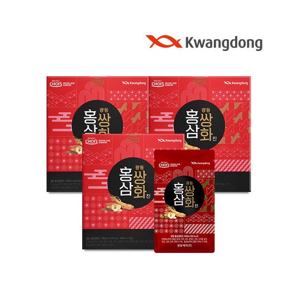 Guangdong Red Ginseng Ssanghwajin (100mlX10 packets)
