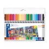 STAEDTLER 3200 Doppelfasermaler, zwei Spitzen für schmale und breite Linien,