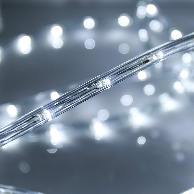 DINGFU Upgraded 100ft 720 LED Rope Lights, Indoor Outdoor Waterproof