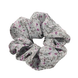 Hair Bobbles Scrunchies for Women, Comfortable Hair Bobbles Hair Accessories, Chiffon Organza Hair Rings, Hair Scrunchie, Large Hold Elastic Hair Wiggle for Girls and Women, Sky Blue