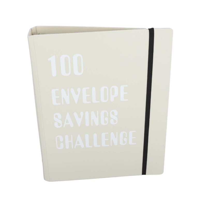 100 Envelopes Money Saving Challenge Binder Reusable A5 Budget Binder