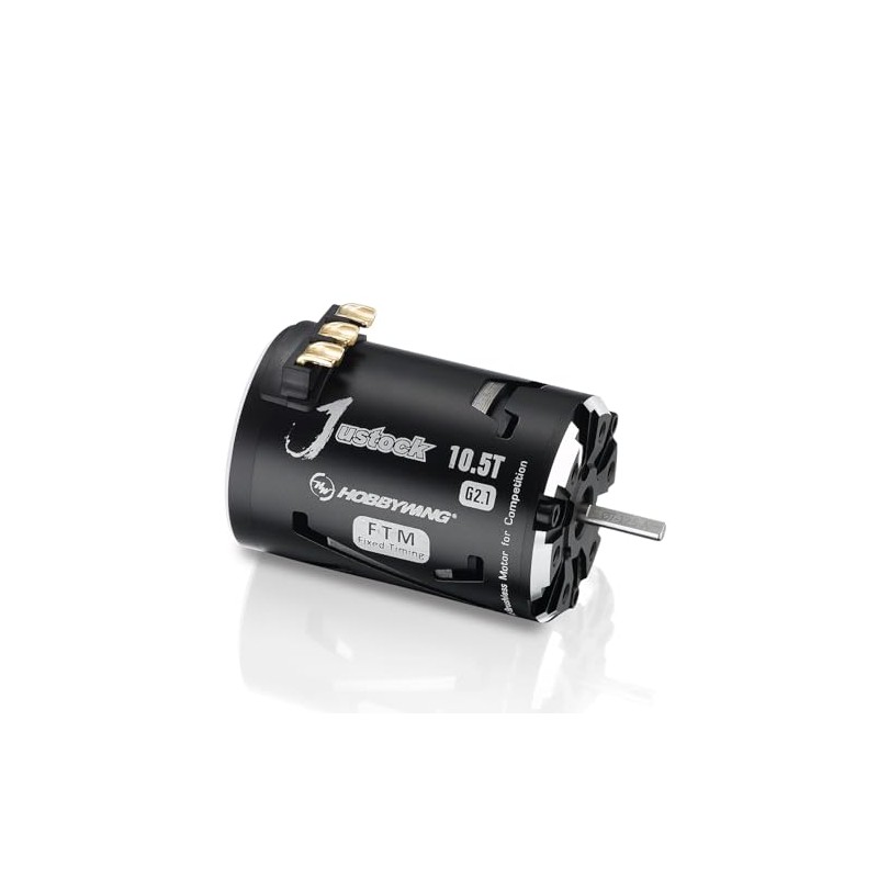 JUSTOCK Black G2.1 brushless Motor for 1/10, 1/12, Zero Timing,
