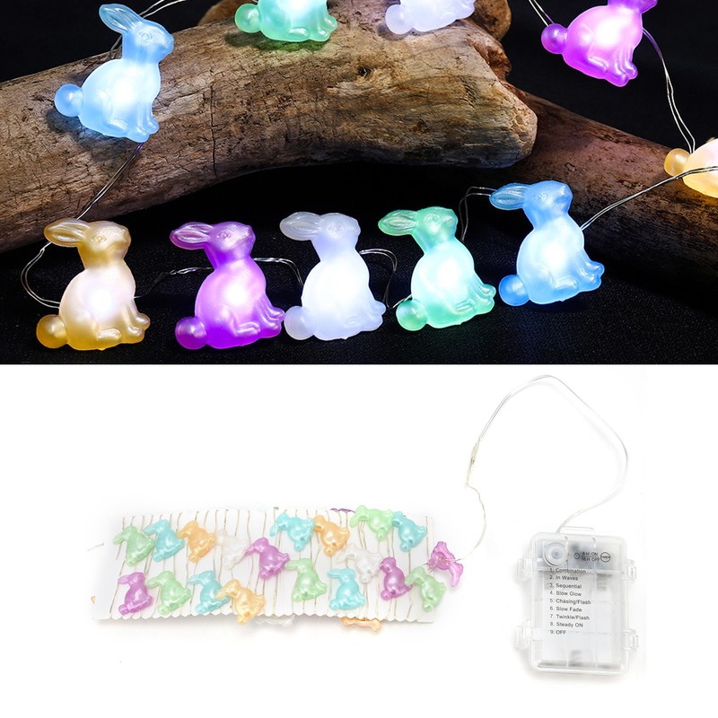 Bunny Shaped 40LED Copper Wire Light 3 Meter String Light