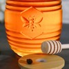 Kate Aspen 24oz. Bee Hive Shaped Honey Glass Mason Jar