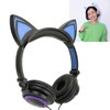Cat Ear Wired Headphone Noise Reduction Cute Kids Cartoon Headset