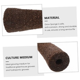 Sosoport 50pcs Grow Sponges for Hydroponic Cultivation Soilless Planting Replacement for Vegetables and Flowers for Clean and Sanitary Gardening