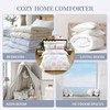 SDY Butterfly Comforter Set Full,3pcs Cooling Comforter for Summer,Kawaii Bed