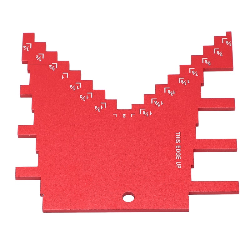 Step Depth Gauge 2 in 1 Aluminum Alloy Accurate Laser