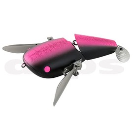 Depth Bass Lure NZ Crawler Jr. #08 Visible Black