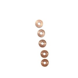 Tambe ka sikka/Copper Coins/Tambe ke Sikke 5 pcs for Pooja, Rituals and Diwali Pooja Pack of 5