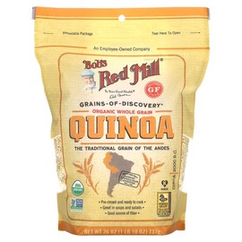 Bob's Red Mill Organic Whole Grain Quinoa, Gluten Free, 26 oz (737 g)