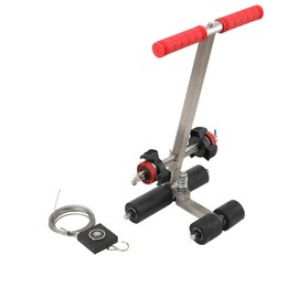 TABODD Four Wheel Court Striping Line Marking Machine, Tape Marking Machine Hand-Push Line Striping Machines Masking Tape Marking Equipment Floor Paint Tape Applicator for Basketball Pickleball Court