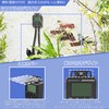 Outdoor Waterproof Timer Outlet with Cap, Digital LCD Display, Button
