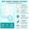 72 Pcs Triangle Wrinkle Patches for Frown Lines, Crow’s Feet