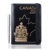 Passport Holder with RFID Blocking, Premium PU Leather Travel Passport
