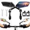 MSRTSR Espejo de Bicicleta, 2PCS unidades de Espejo HD Grande,