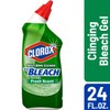 Clorox Toilet Bowl Liquid Disinfecting Cleaner with Clinging Bleach Gel,