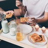 TRIXES 2 x Rose Gold Egg Cups - Spiral Spring