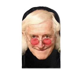 Palmer Tech Jimmy Savile Sheisty Ski Mask - Funny Celebrity Balaclava Gift Black