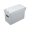 CNNELL Comic Books Storage Boxes Short Holds 150-175 Stackable Durable