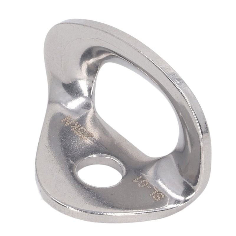 10Pcs Climbing Hanger Lightweight Stainless Steel Rock Climbing Anchors for