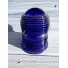 Crouse Hinds Cobalt Blue Airport Runway Glass Globe Markers Light