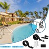 Yoojahow 20 Pcs Pool Solar Cover Reel Attachment Kit 8