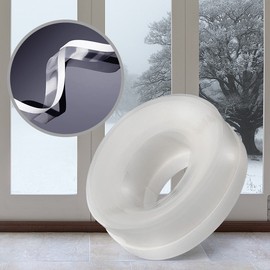 A type transparent door weather strip 10M door gap windbreaker door gap entrance window frame A type transparent door weather strip 10M 2ea