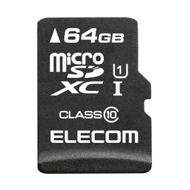 Elecom MF-MSD064GC10R MicroSD 64GB Class 10 (2015 Model) [Data Recovery]