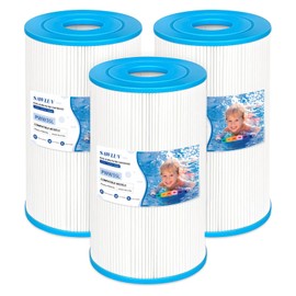 Wat-kins 31489 Hot Tub Filters 31489 Replaces Plea-tco PWK30 Hot Tub Filters, Uni-cel C-6430, Fil-bur FC-3915, 71825, 73178, 73250, 30 sq. ft. Hot Spring Spa Filter 3 Pack