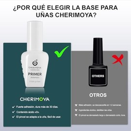 CHERIMOYA Primer Sin Ácido 15ML,Preparador de Uñas Profesional