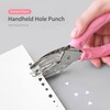 Circle/Heart/Star Shaped Metal Hole Punch Pliers, Soft Grip Stainless Steel