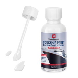 Boat Paint Touch Up Pen White Boat Scratch Repair for Boats, Wood, Fiberglass, Aluminum, Metals Marine Topside Bottom Enamel Marine Repair High-Gloss 30ml