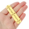 PATIKIL 6pcs Small Piano Hinges 2.6" x 0.6" Mini 180