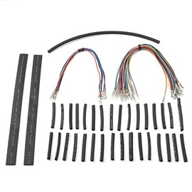 WeiSen Plug N Play 14" 16" Handlebar Extension Wire and Throttle-By-Wire Extend Kit Compatible with Harley Touring Electra Street Road Glide King 07-13, Fits Tri Glide FLHTCUTG 09-13