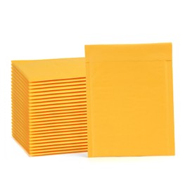 VEYLIN 25 Pack Jiffy Bags A4 Bubble Wrap Envelopes Large Padded Envelope Mailers, 250 x 340MM