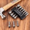 Zxglxinyao 14 Pcs Socket Nut Driver Set, Hex Drill Bits