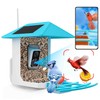 2.5K Smart Bird Feeder with Camera, 5GHz &2.4GHz Birds Watching