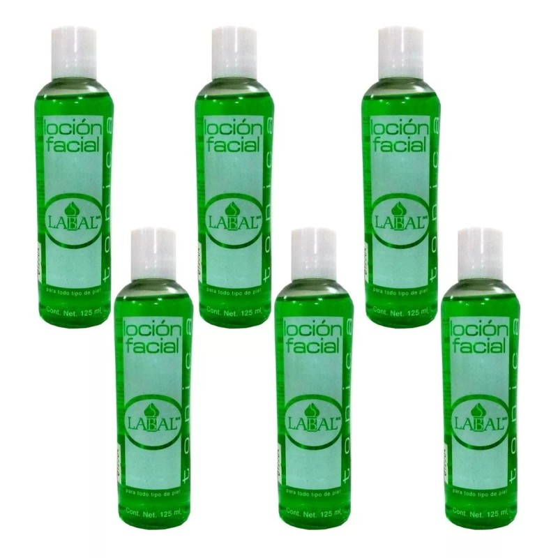Labal 6 Loción Facial Tónico Estimula Afirma Tonifica 125ml